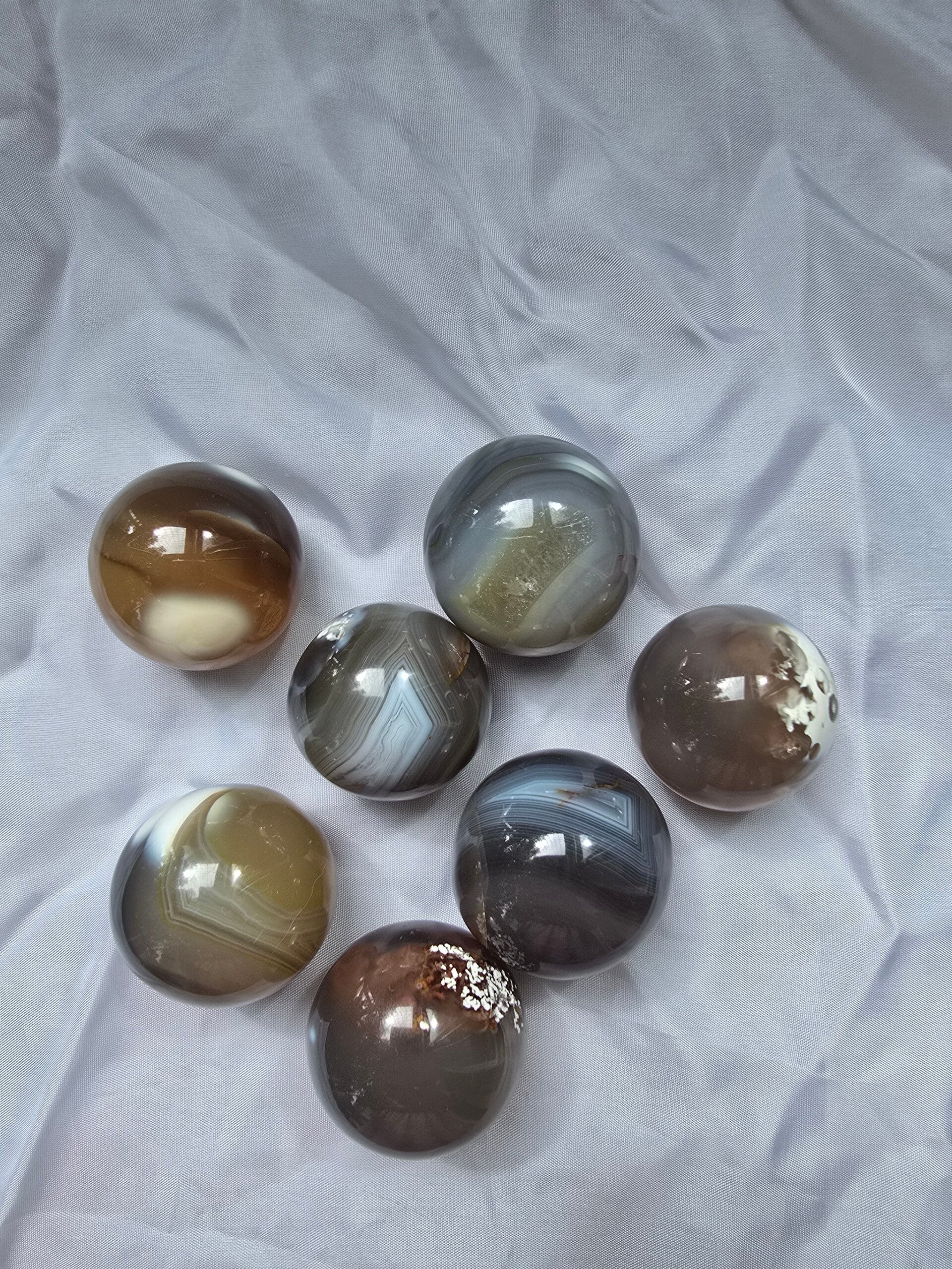 Kleine agaat bollen