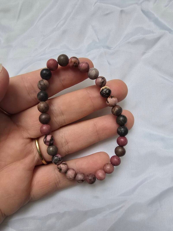 Rhodoniet armband