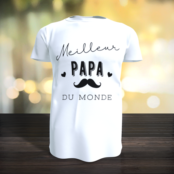 Tee-Shirt - Meilleur Papa du Monde