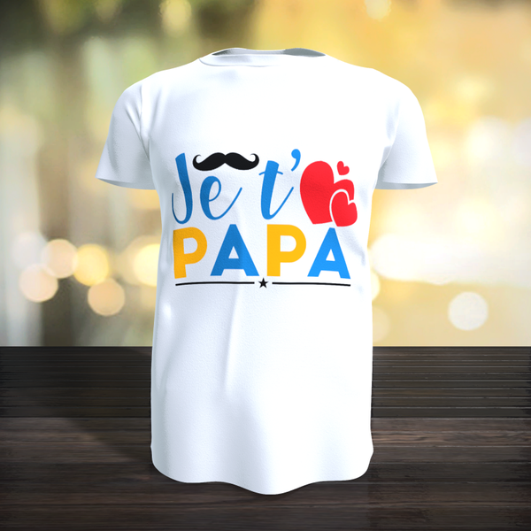 Tee-Shirt - Je t'aime Papa