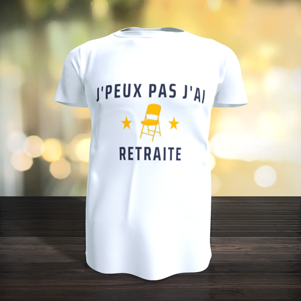 Tee-Shirt - J'peux pas j'ai retraite