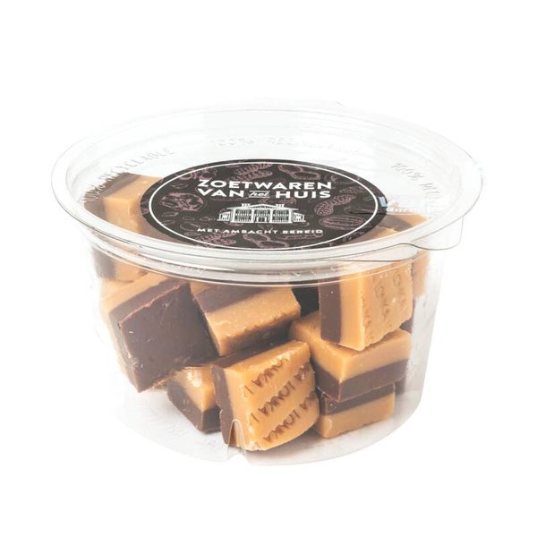 Schokoladen-Vanille-Fudge 250 Gr