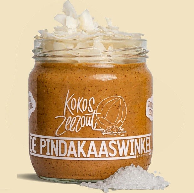 Erdnussbutter, Kokosnuss, Meersalz