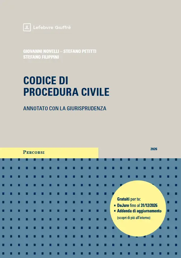 Codice procedura civile annotato con giurisprudenza 2026 - Giuffrè Editore