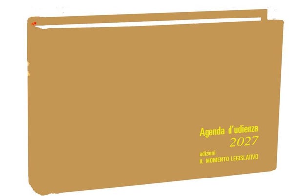 Agenda udienza 2027 orizzontale - il Momento Legislativo