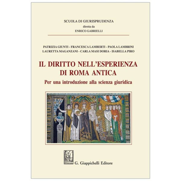 Gabrielli Il diritto nell’esperienza di Roma antica - Giappichelli Editore
