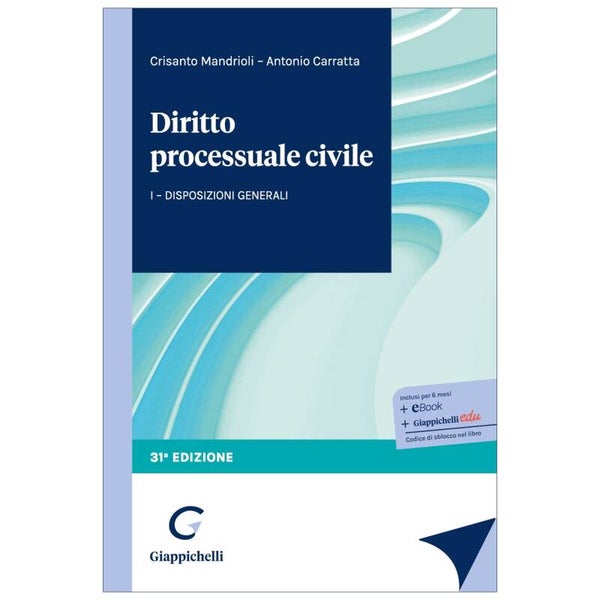 Mandrioli Diritto processuale civile 4 volumi XXXI edizione - Giappichelli Editore