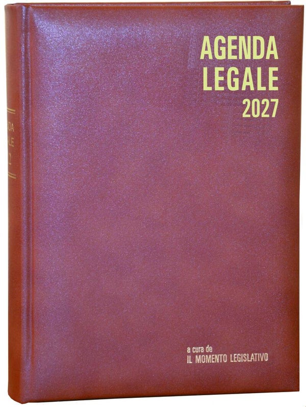 Agenda Legale 2027 in 2 volumi - il Momento Legislativo