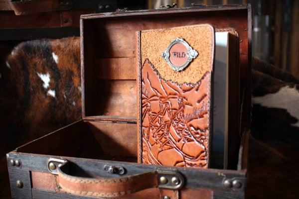 Cheryl Strayed's Wild Leather Book Cover