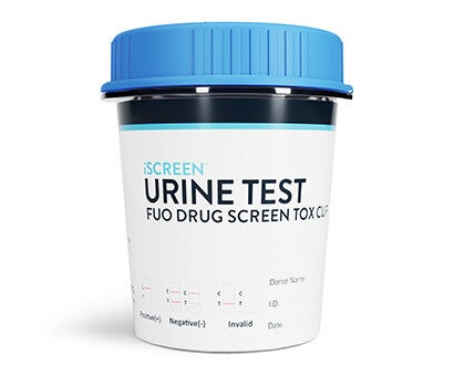 iSCREEN™ URINE TEST FUO DRUG SCREEN TOX CUP