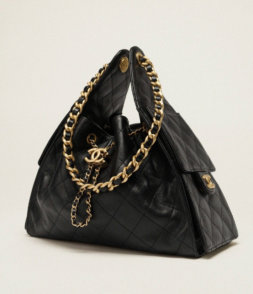 Calfskin Chanel 25 Small Handbag