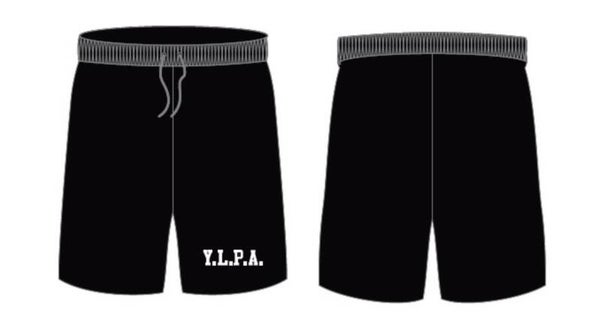 Y.L.P.A. Athletic Shorts – Black
