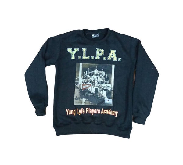 Y.L.P.A. Legacy Crewneck Sweatshirt – Black