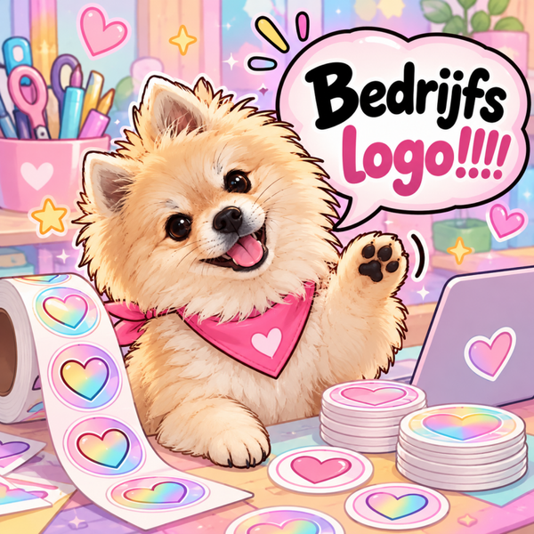 300x Logo Stickers