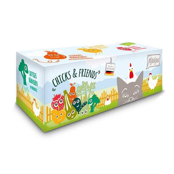 MjAMjAM - Chicks & Friends Box 7 x 100g