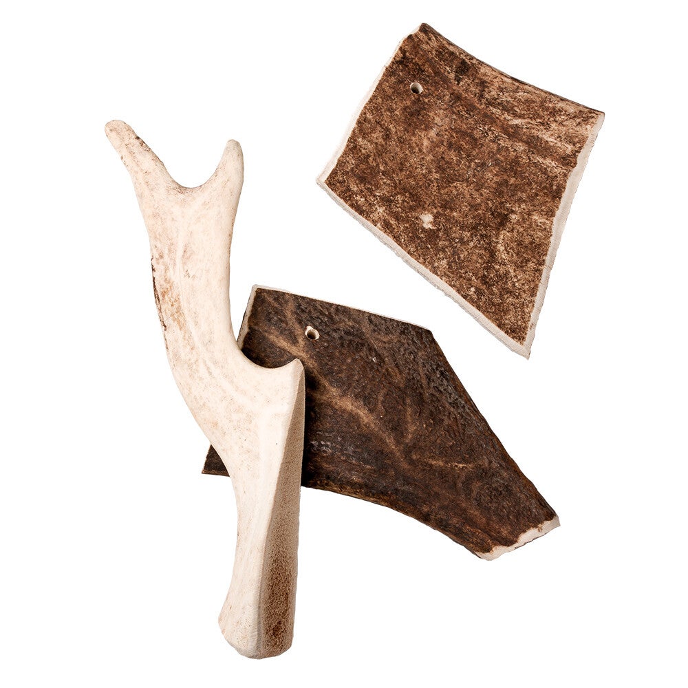 Wildes Land Geweihsnack Hirschgeweih Schaufel