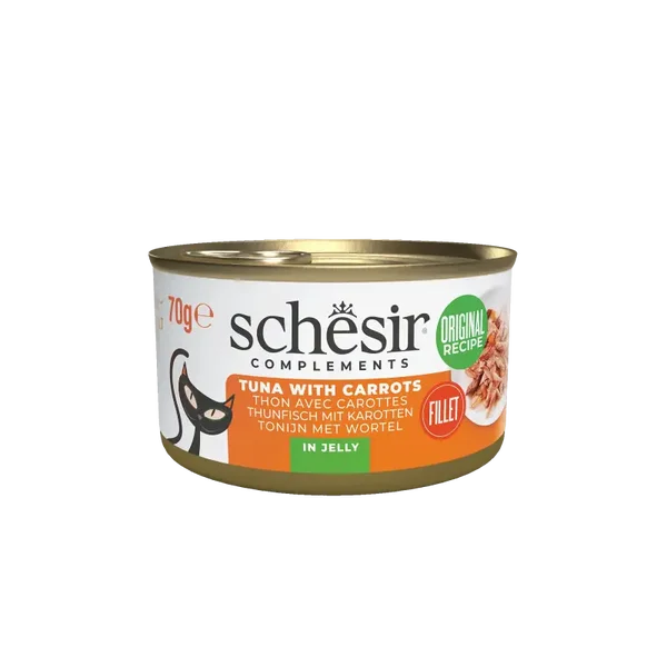 Schesir Cat - Jelly Thunfisch mit Karotten