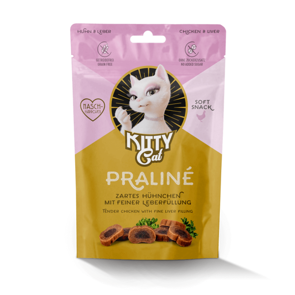 Kitty Cat - Praline Huhn & Leber 50g
