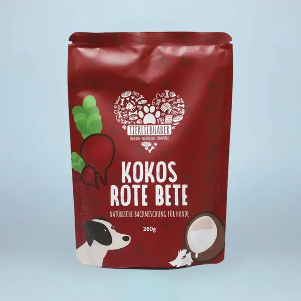 Tierliebhaber Backmischung Rote Bete