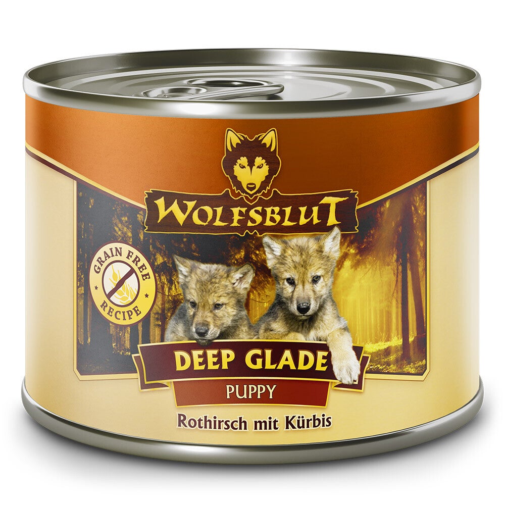 Wolfsblut Puppy: Deep Glade - Rothirsch mit Kürbis