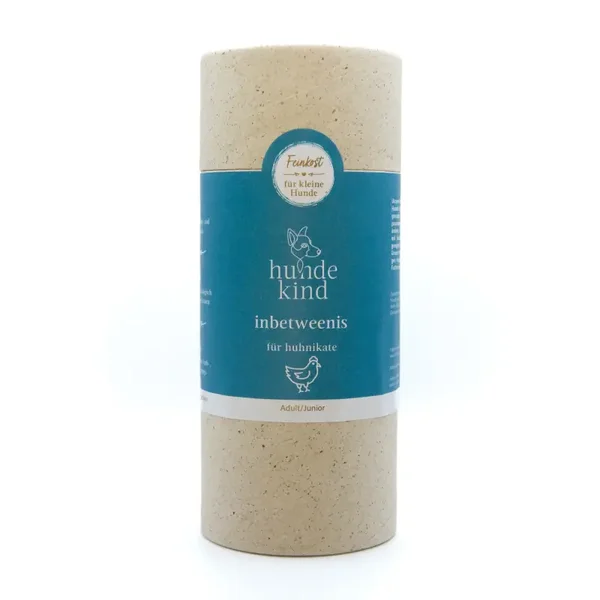 Hundekind: inbetweenis für huhnikate - Grasverpackung