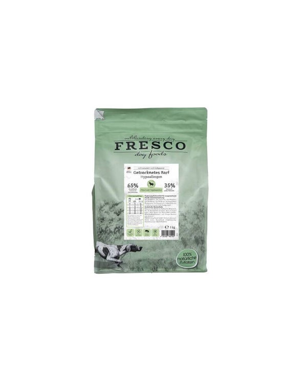 Fresco - Trockenbarf Hypoallergen-Menü Pferd mit Topinambur
