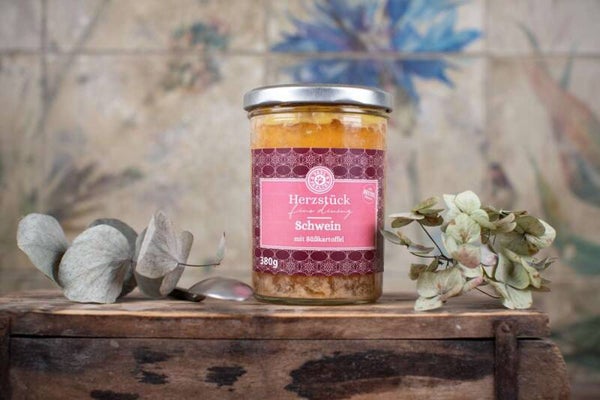 Paul & Paulina - Herzstück Schwein mit Süßkartoffel