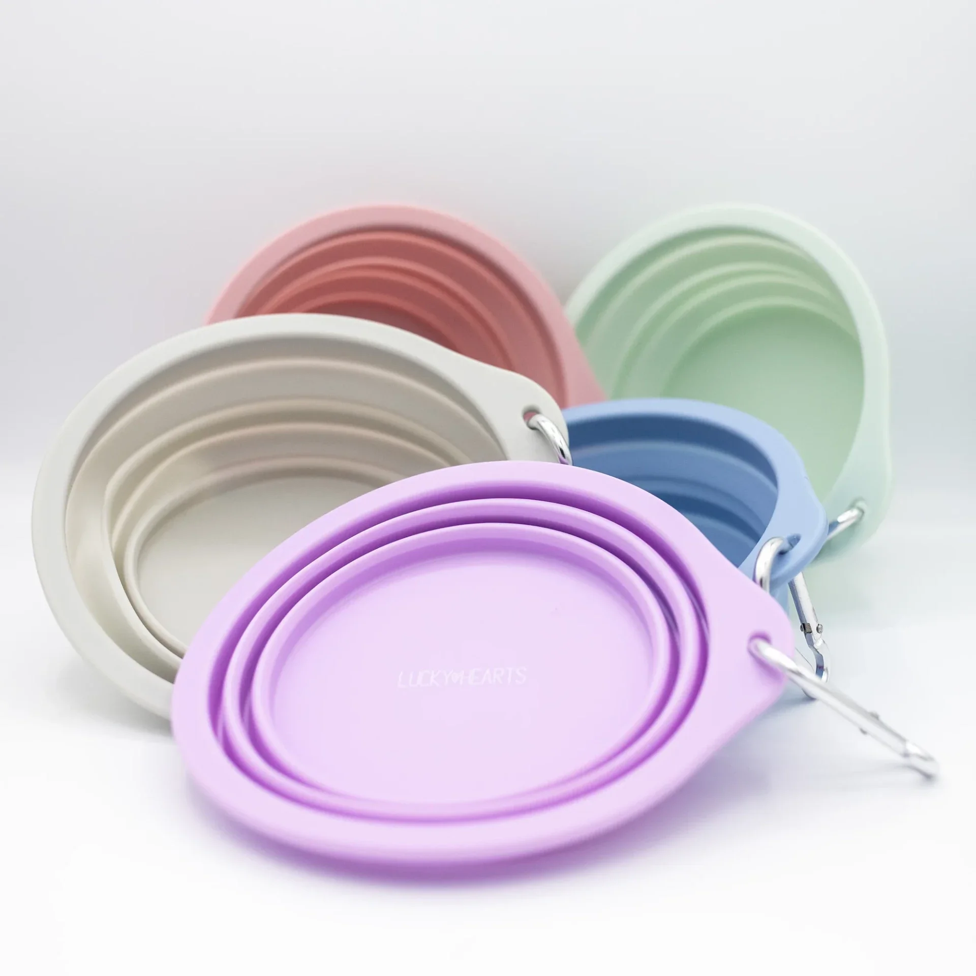 Lucky Hearts -  faltbarer Reisenapf to GO