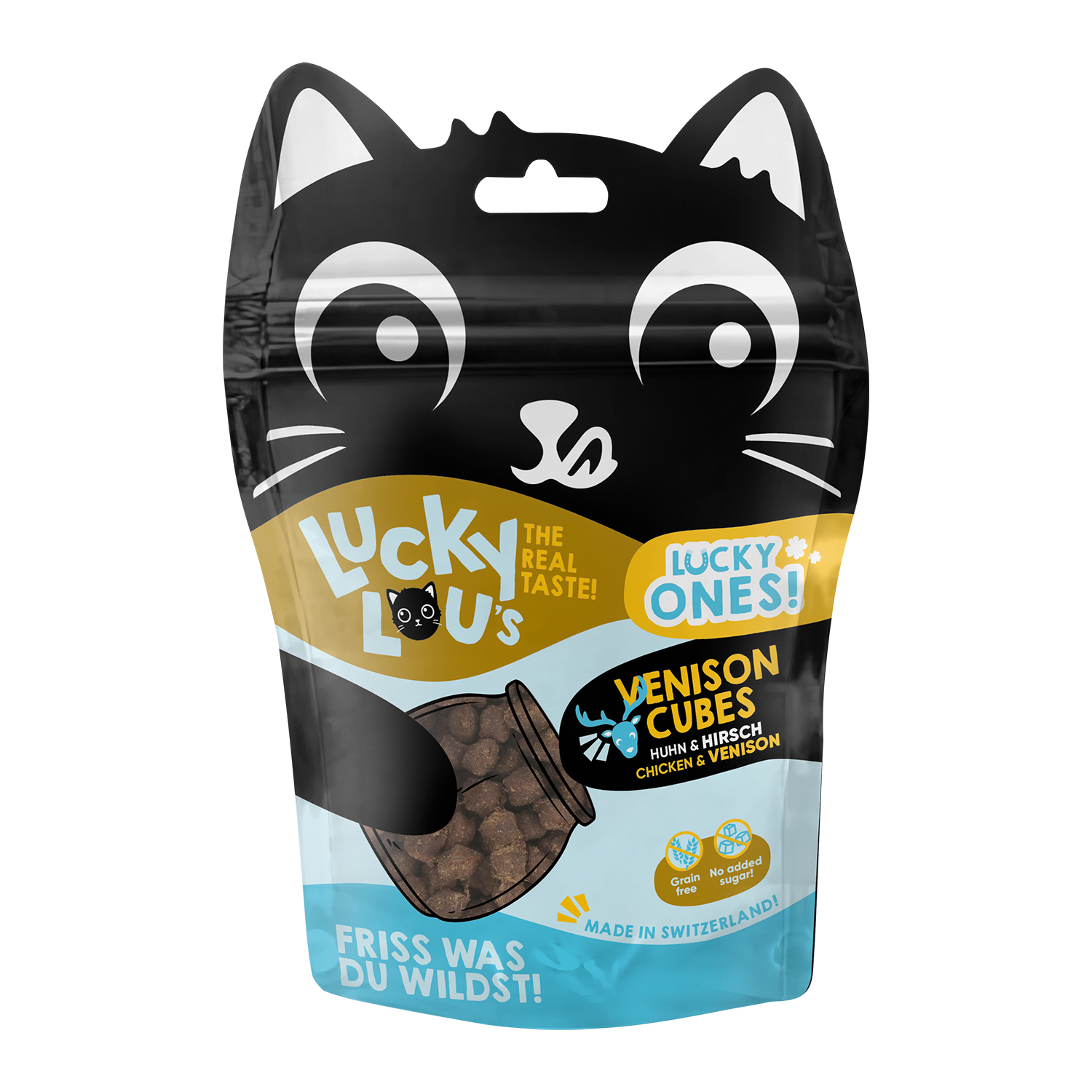 Lucky Lou Lucky Ones Cubes Huhn & Hirsch 80g