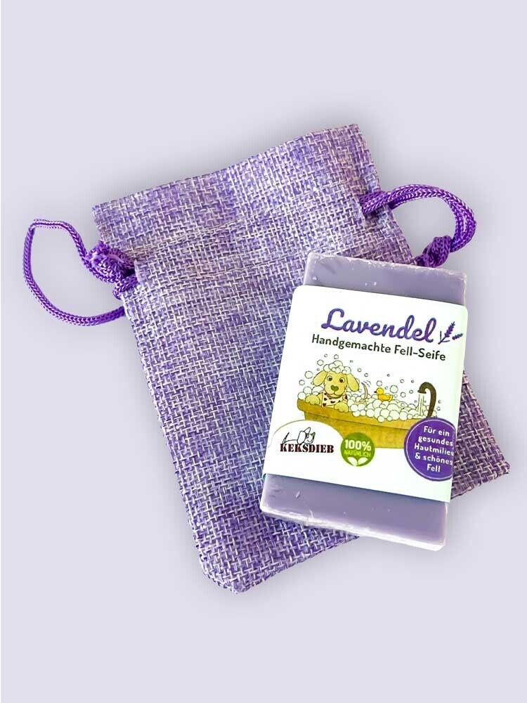 Keksdieb - Fellseife Lavendel-Öl