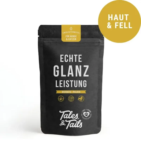 Tales & Tails - Echte Glanzleistung Bierhefe für Hunde