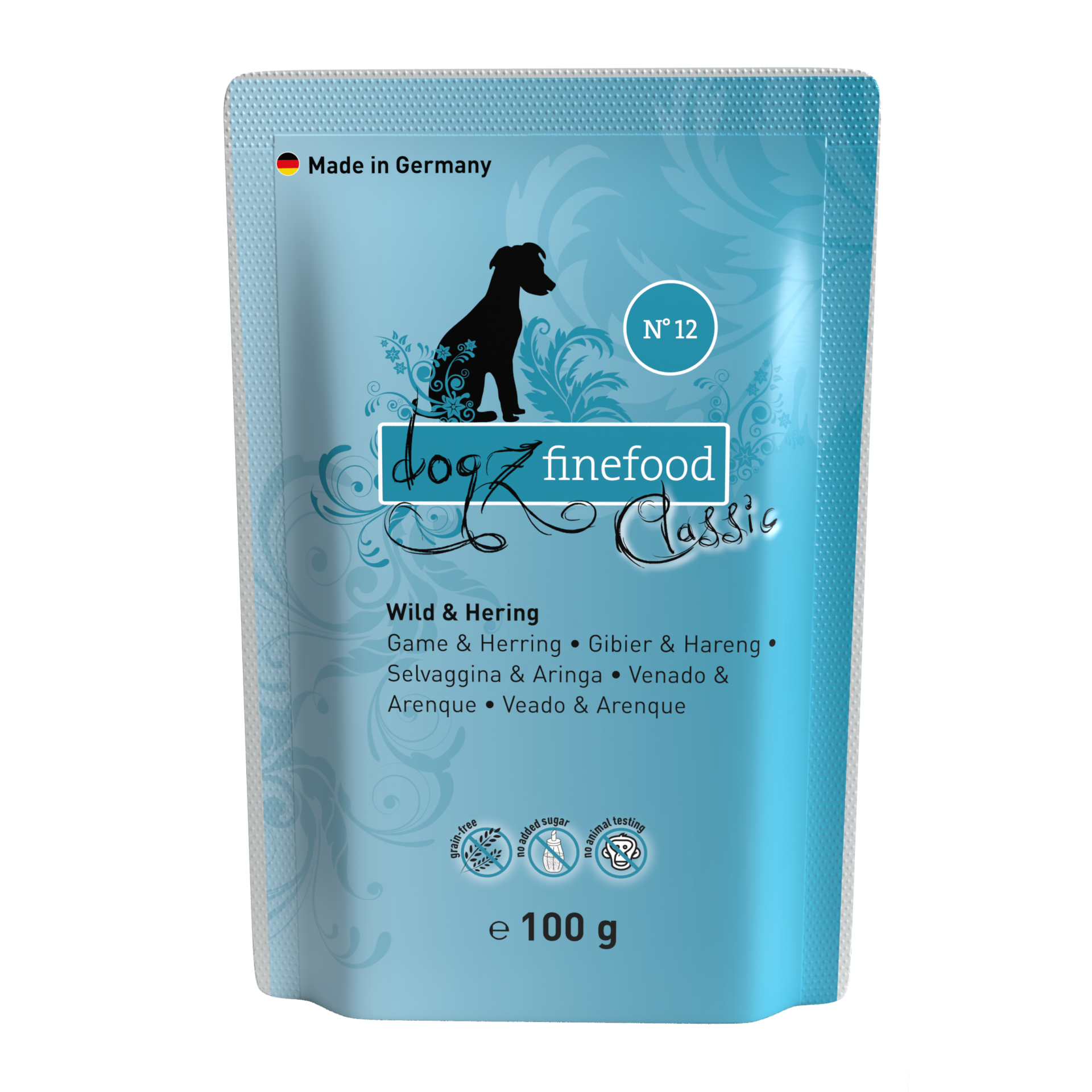 dogz finefood CLASSIC N° 12 - Wild & Hering