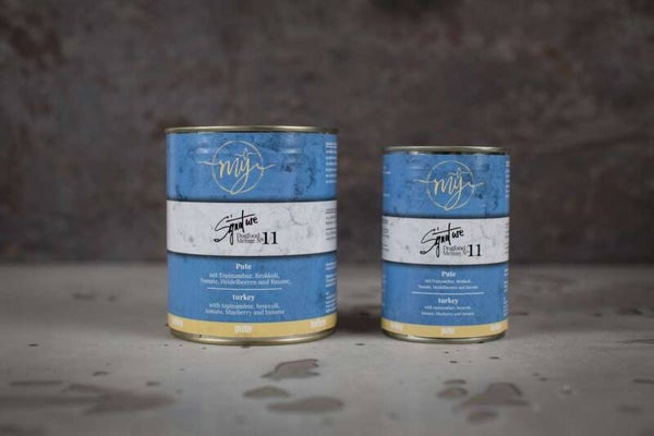 mÿ - Signature Alleinfutter - Pute. Topinambur. Heidelbeer. Banane