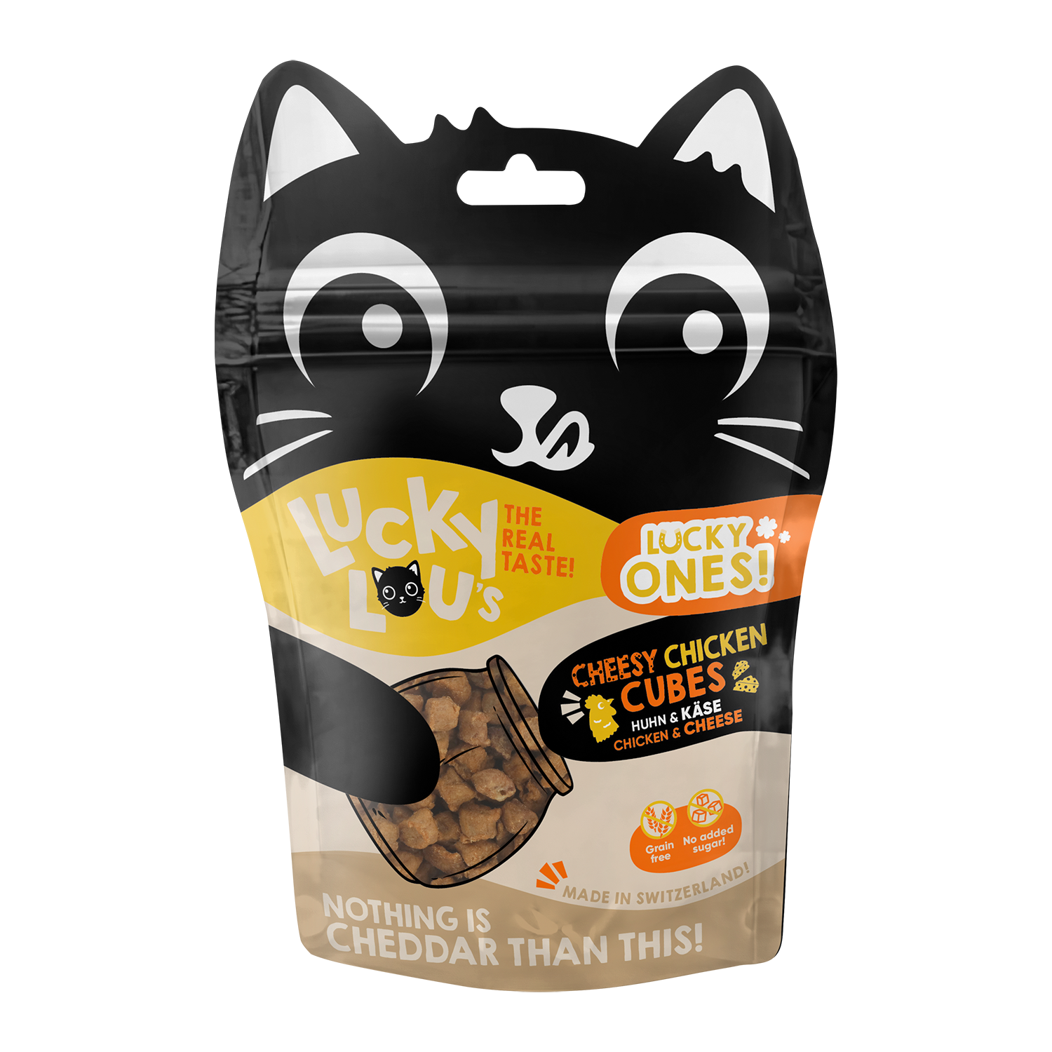 Lucky Lou Lucky Ones Cubes Käse & Huhn 80g