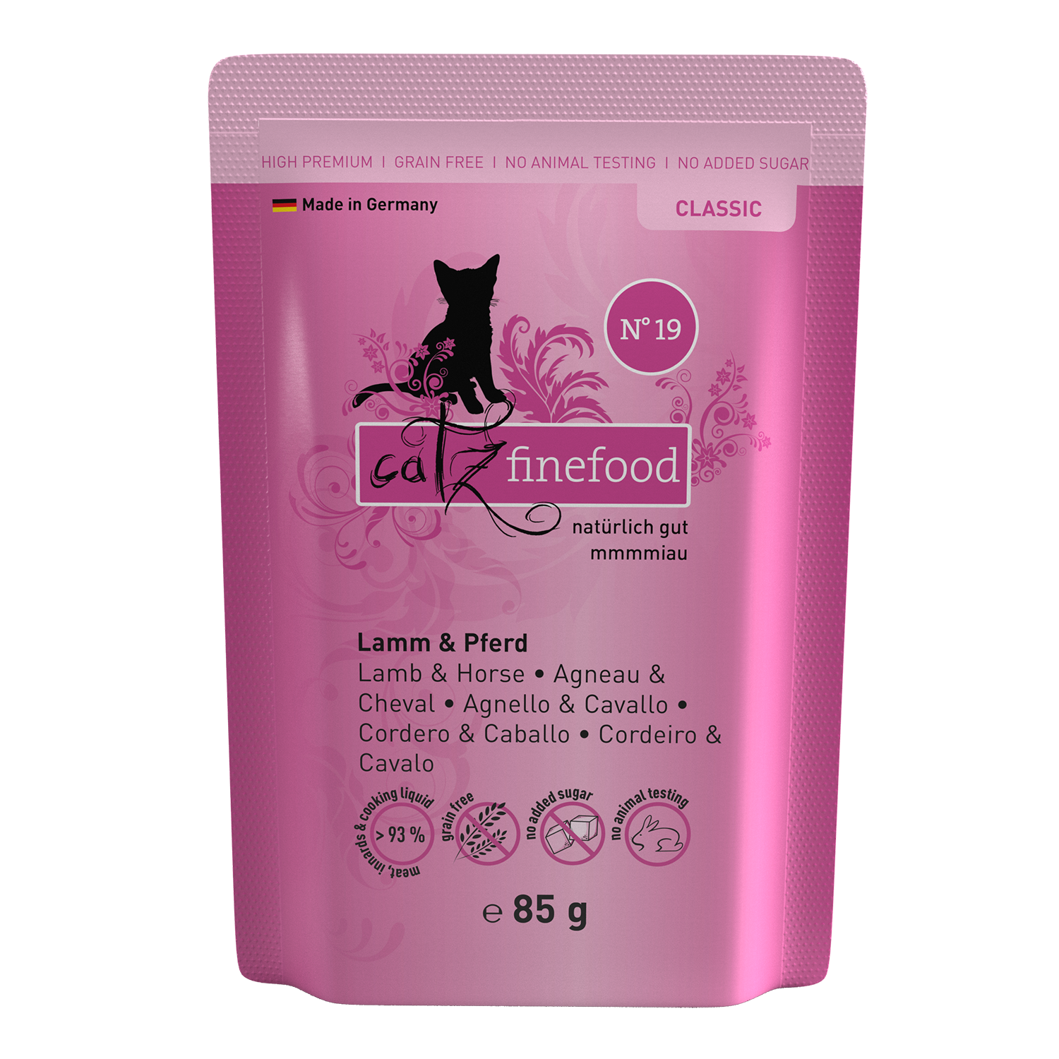 catz finefood Classic N° 19 - Lamm & Pferd