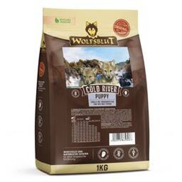Wolfsblut Puppy: Cold River - Forelle und Süßkartoffel