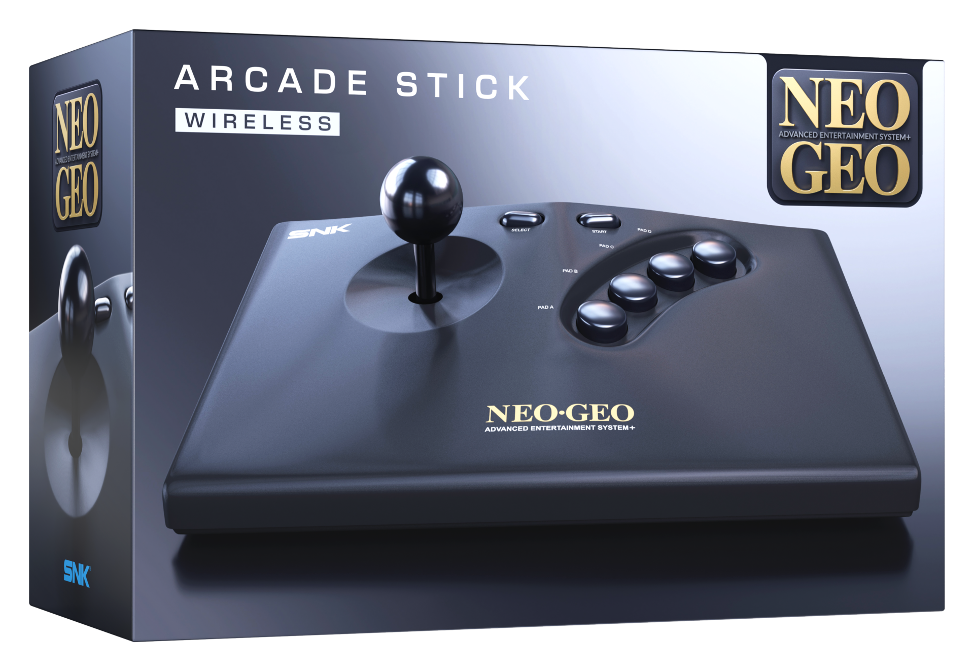 Wireless NEOGEO AES+ Arcade Stick (black)