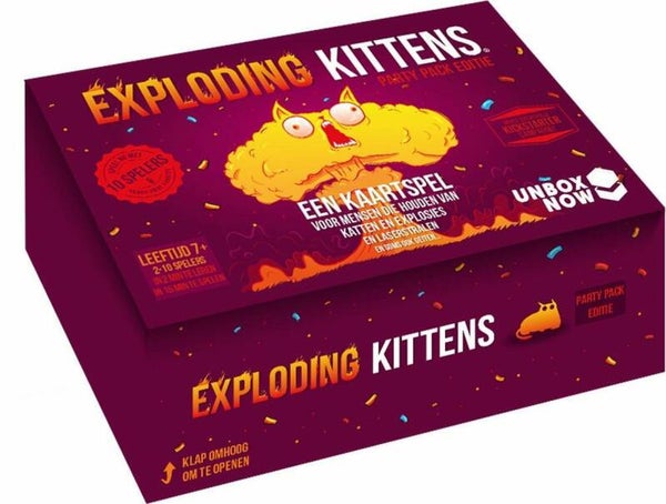 Exploding Kittens Party Pack - Nederlands