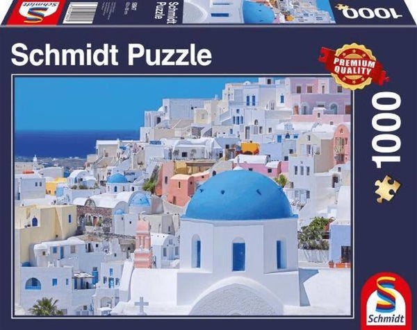 Santorini Cyclades Schmidt 1000 Stukjes Legpuzzel