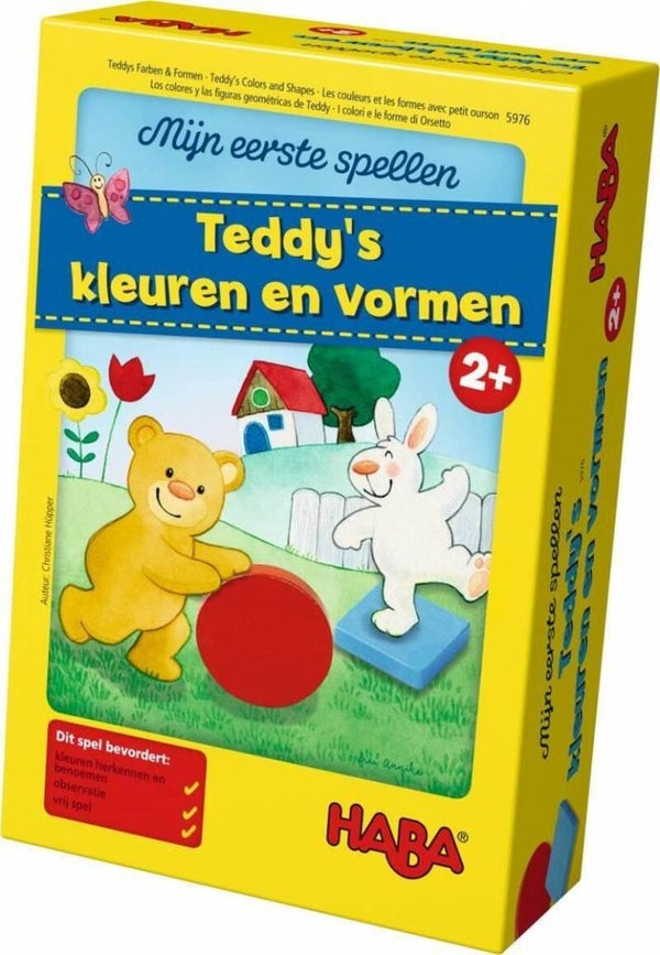 Mijn Eerste Spellen Teddy's Kleuren en Vormen  - Nederlands / Engels