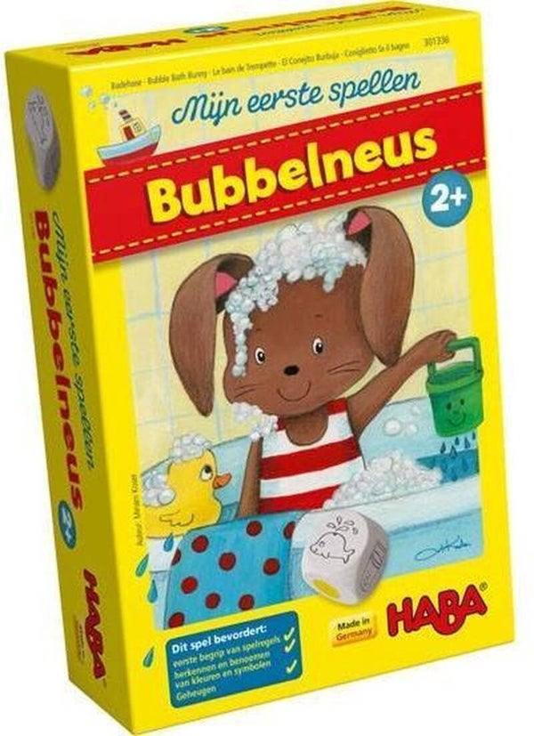 Mijn Eerste Spellen Bubbelneus  - Nederlands / Engels