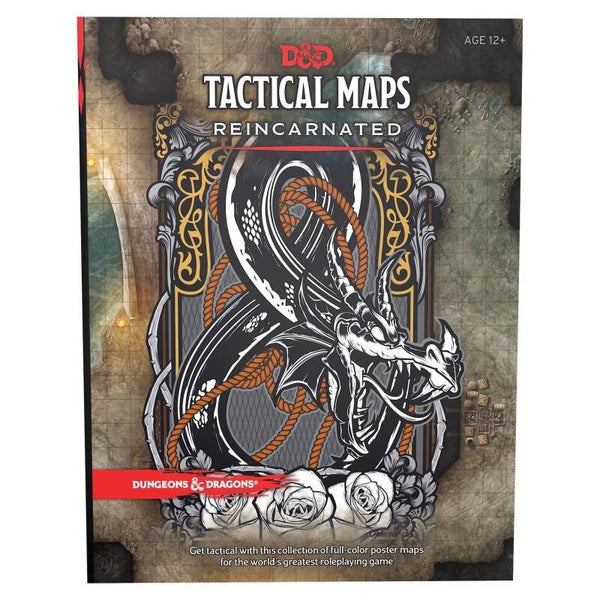 D&D Tactical Maps Reincarnated Dungeons and Dragons - Engels