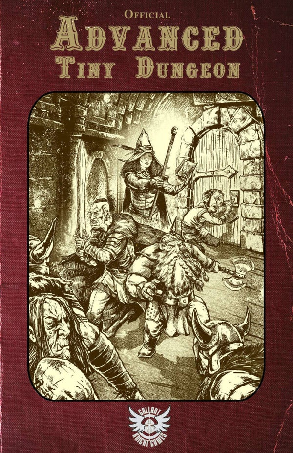 Advanced Tiny Dungeon RPG - Engels