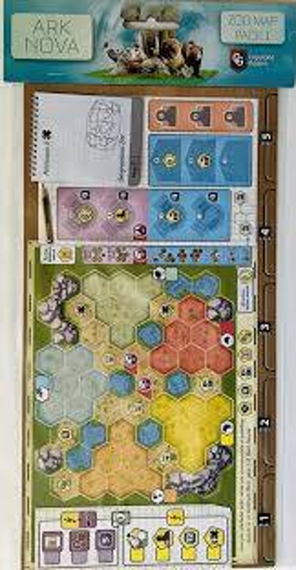 Ark Nova Zoo Map Pack 1 - Engels