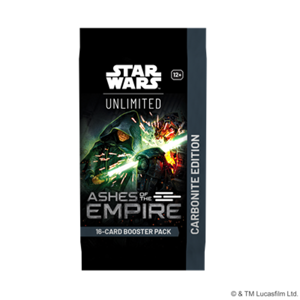 Star Wars Unlimited Ashes of the Empire One Carbonite Booster Pack