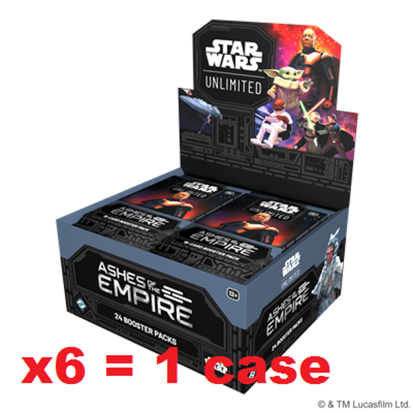Star Wars Unlimited Ashes of the Empire ONE CASE