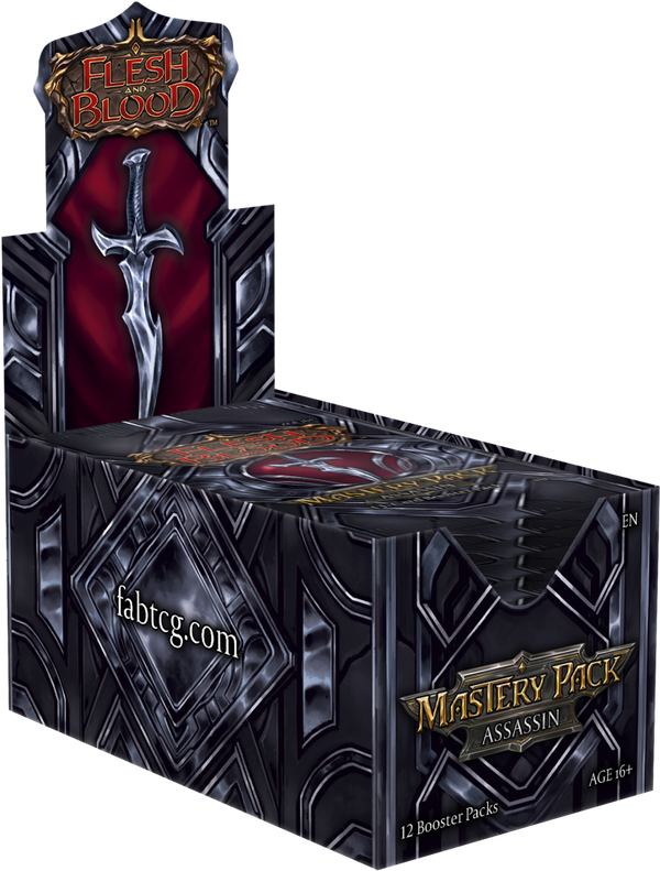 Flesh and Blood Mastery Pack Assassin Booster Display- Engels