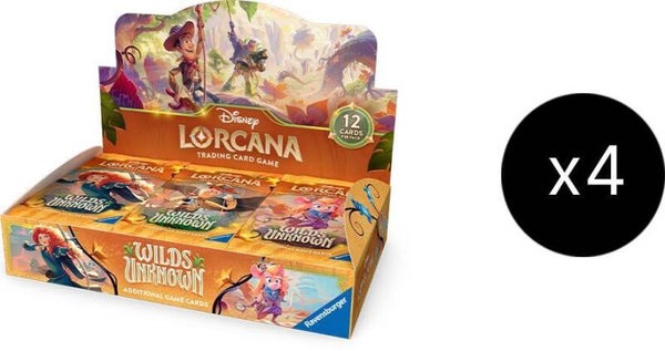 Disney Lorcana Wilds Unknown one case Chapter 12 - Engels --> No shipping outside Netherlands!