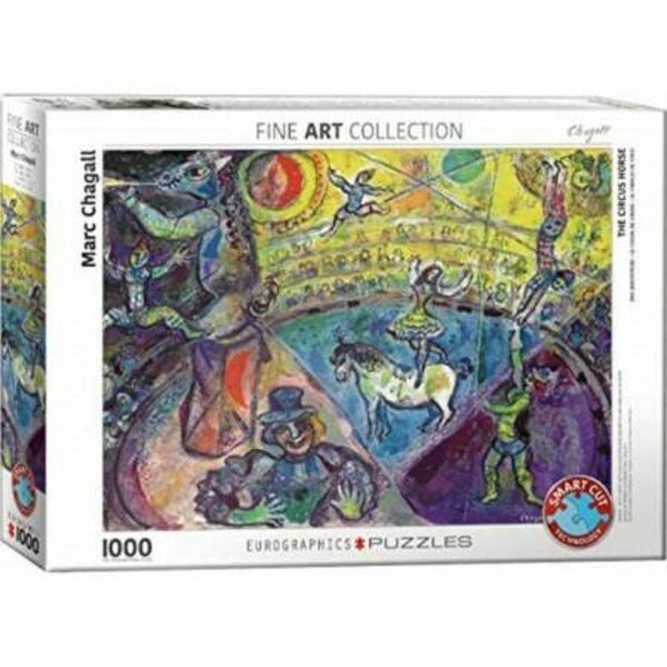 The Circus Horse by Marc Chagall Eurographics 1000 Stukjes Legpuzzel