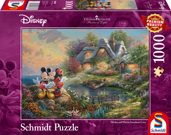 Disney Mickey & Minnie Schmidt 1000 stukjes legpuzzel